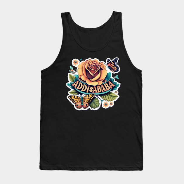 Addis Ababa Fashion Tank Top by Abelfashion